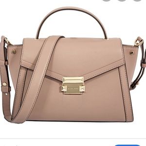 Michael Kors Whitney Leather Satchel